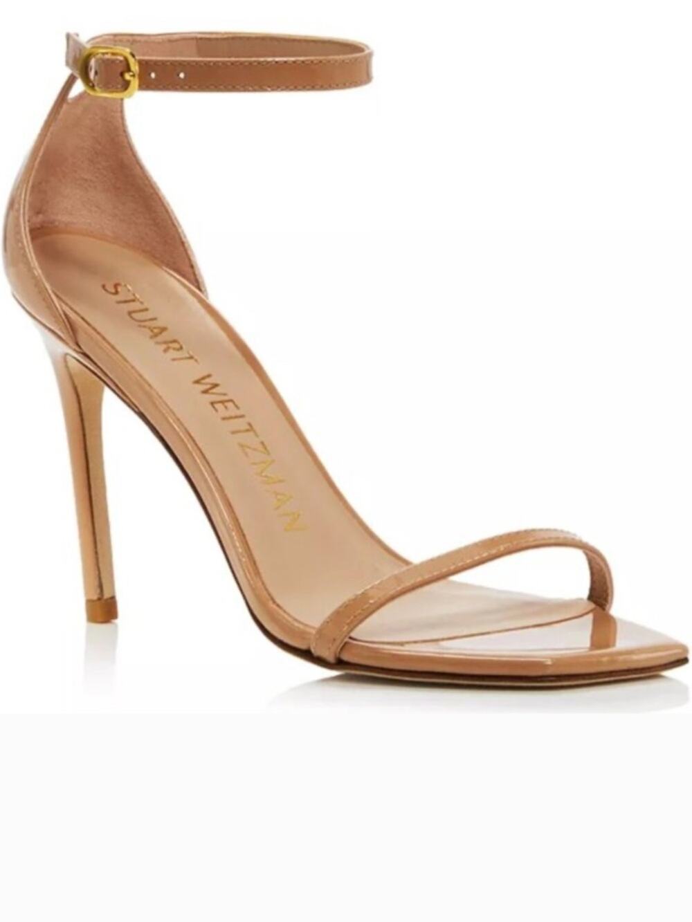 Stuart Weitzman Nudistcurve 100 High Heel Sandals Size 10